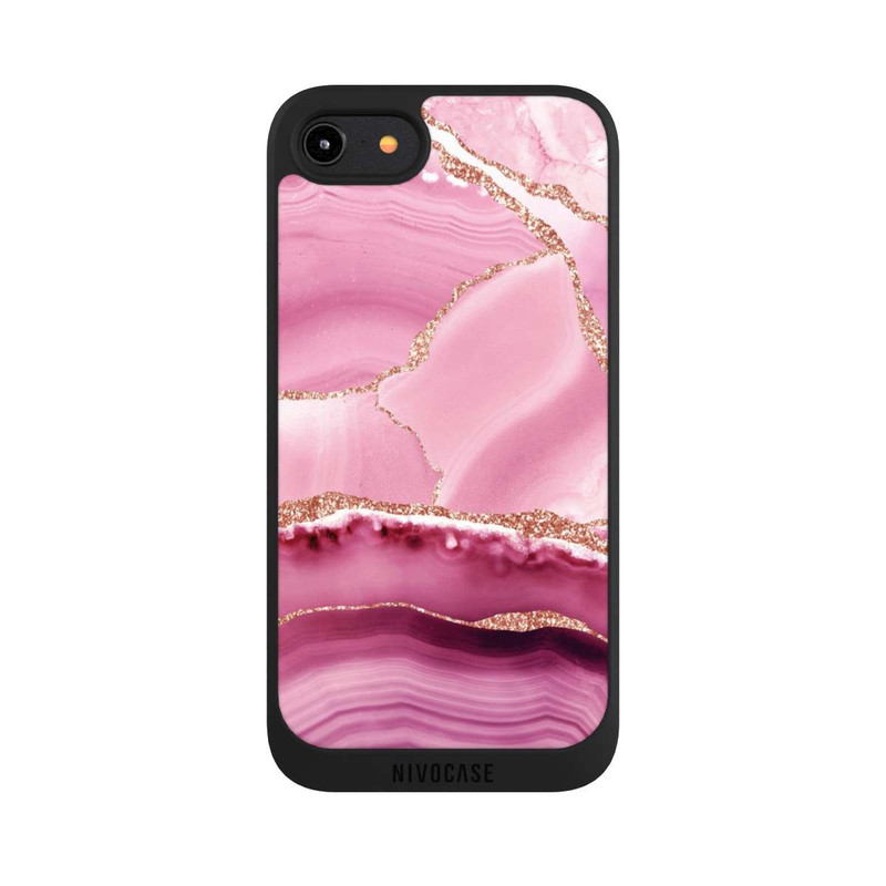 iPhone 7 NIVOpure Marbre Sirène Rose