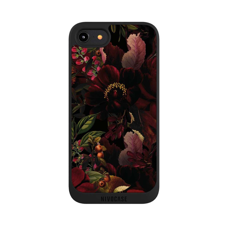 iPhone 7 NIVOpure Dunkle Blumenwiese