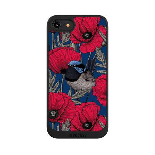 Apple iPhone 7 NIVOpure Zaunkönige und Mohnblumen 2