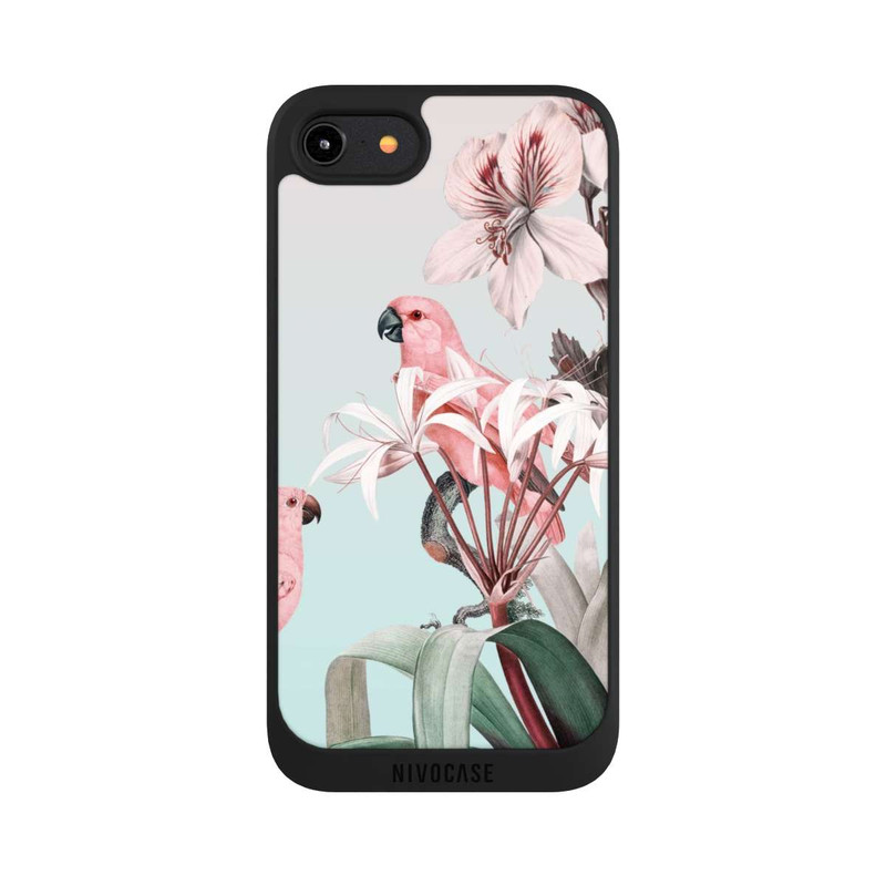 iPhone 7 NIVOpure Pastel Parrots Paradise