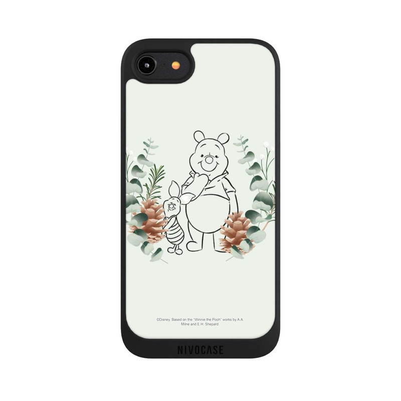 iPhone 7 NIVOpure Green Love Ourson et Porcinet