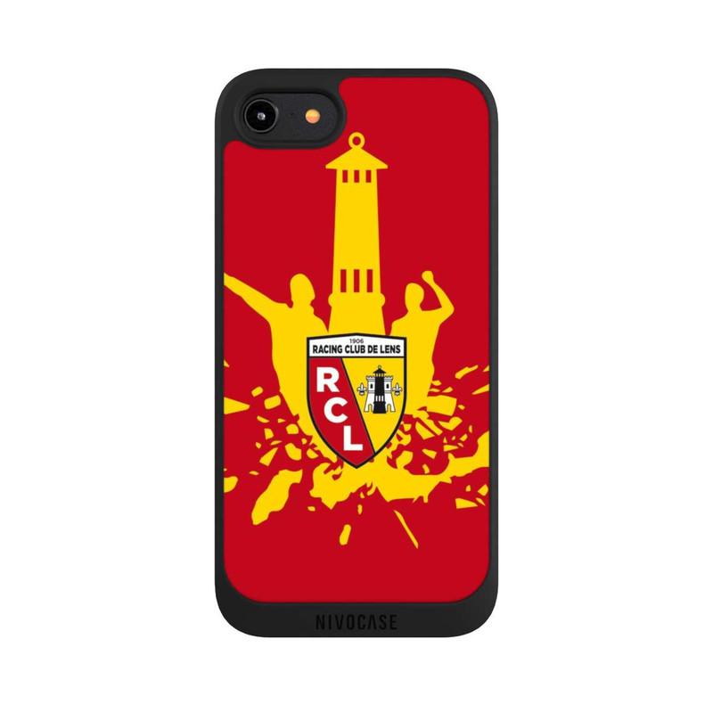 iPhone 7 NIVOpure Tour RCL jaune sur rouge
