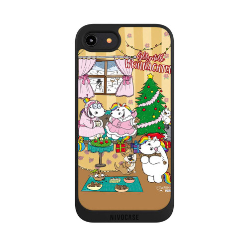 Apple iPhone 7 NIVOpure Glitzertolle Weihnachten