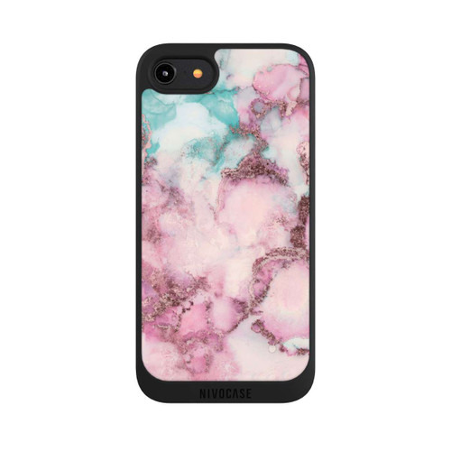 Apple iPhone 7 NIVOpure Pink Swirl Ink