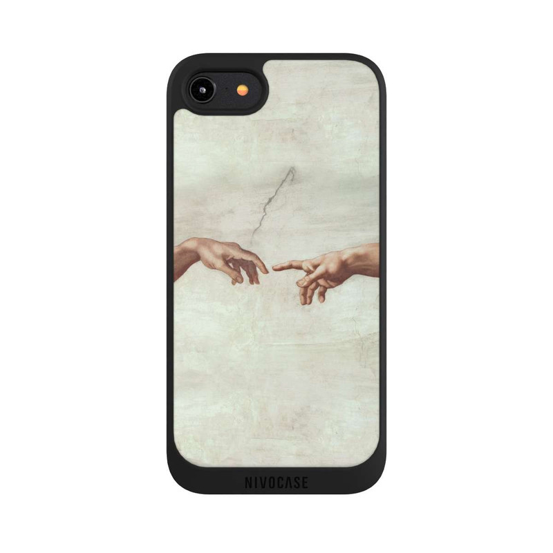 iPhone 7 NIVOpure Die Hände von Gott und Adam von Michelangelo Buonarroti