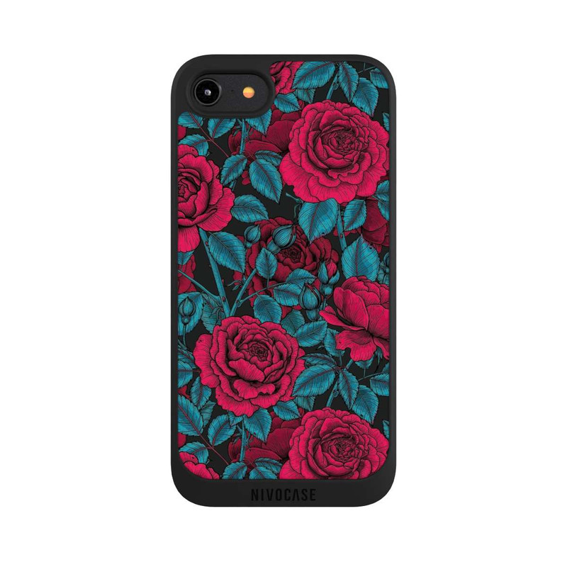 iPhone 7 NIVOpure Jardin des roses rouges