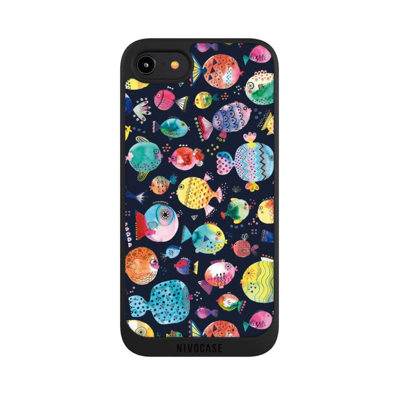 iPhone 7 NIVOpure Plage Puffer poissons Enfant Marine