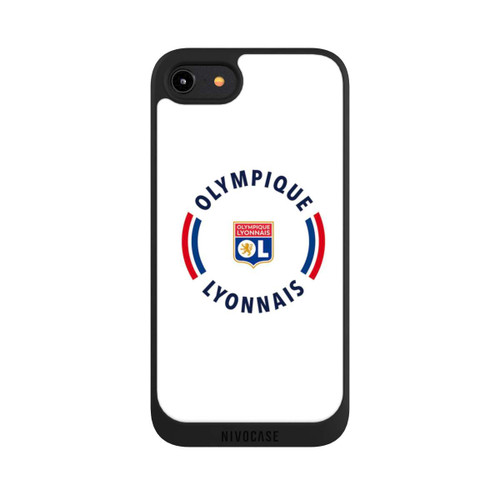 Apple iPhone 7 NIVOpure OL Logo Blanc