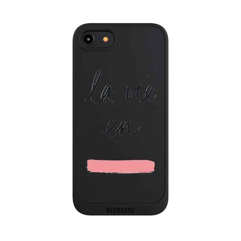 iPhone 7 NIVOpure La vie en Rosa Transparent