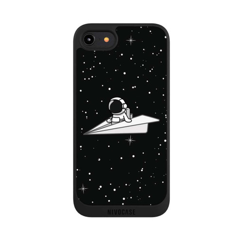 Apple iPhone 7 NIVOpure Astronaut Paper Plane Comic