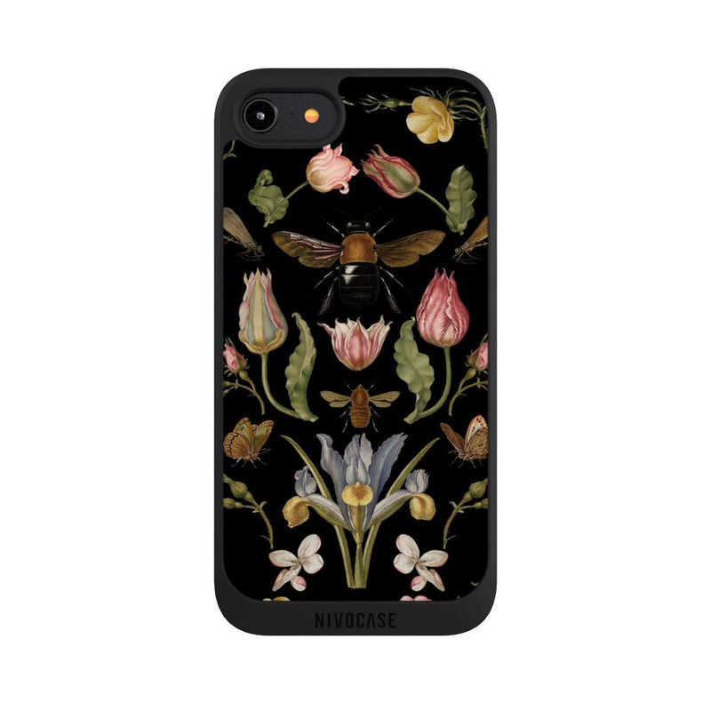 iPhone 7 NIVOpure Wild Flower and Bee Black