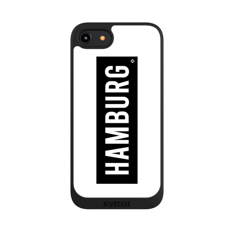 iPhone 7 NIVOpure HSV Hamburg Schwarz Weiss