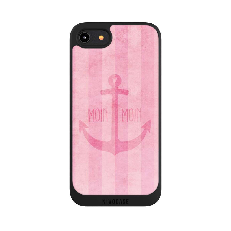 iPhone 7 NIVOpure Moin Moin Stripes Pink