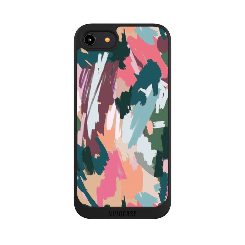 iPhone 7 NIVOpure Abstrait Artistique Texture Rose