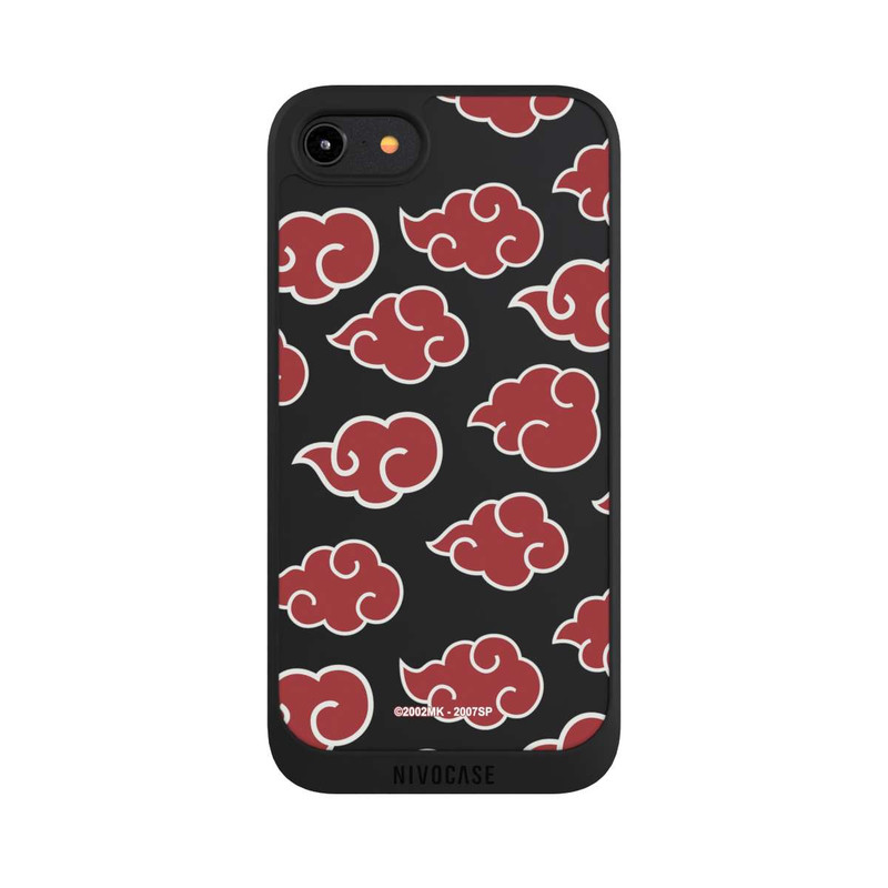 iPhone 7 NIVOpure Akatsuki Pattern Transparent
