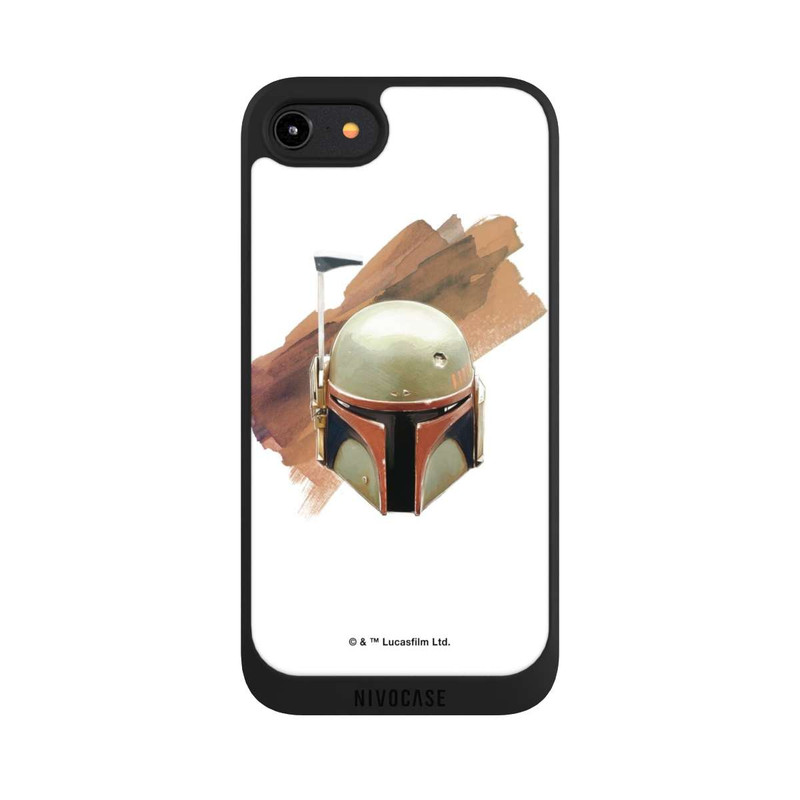 iPhone 7 NIVOpure Casque Boba Fett Blanc