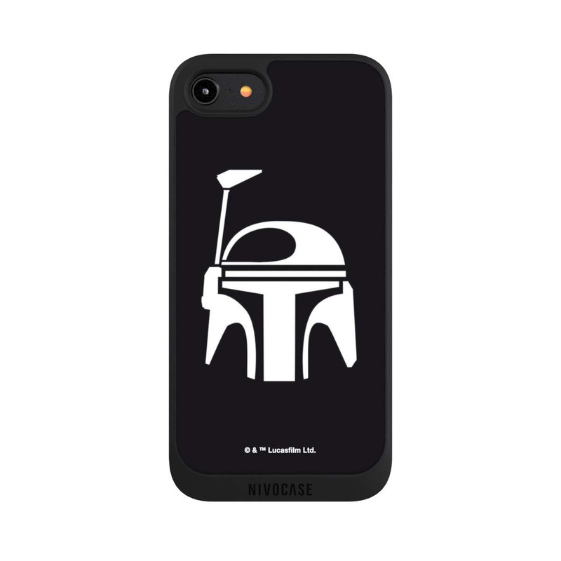 iPhone 7 NIVOpure Boba Fett Helm Schwarz