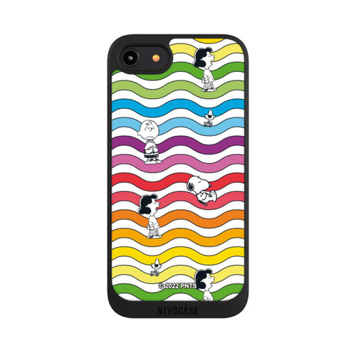 Apple iPhone 7 NIVOpure Snoopy Pattern Arc-en-ciel