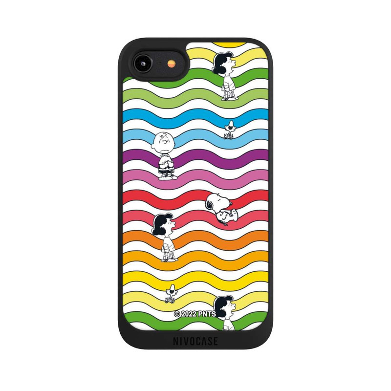 iPhone 7 NIVOpure Snoopy Pattern Arc-en-ciel