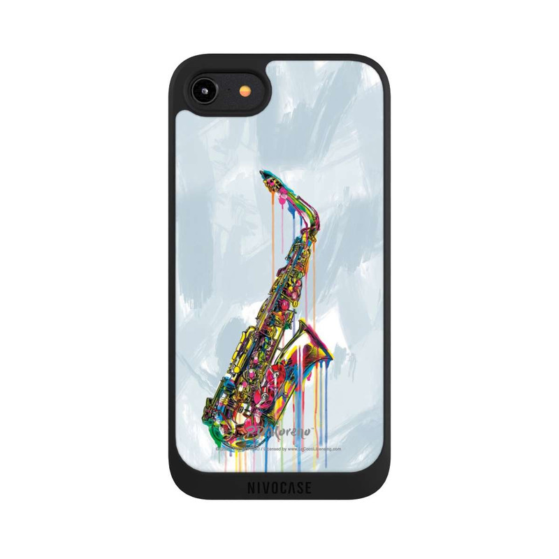 iPhone 7 NIVOpure Saxophone Art By P.D. Moreno
