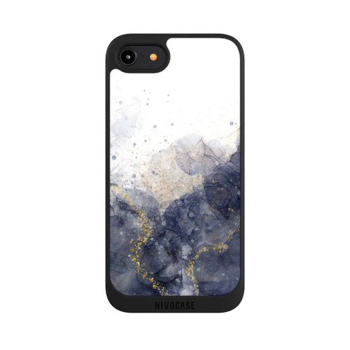 Apple iPhone 7 NIVOpure Alcohol Ink Blue Glamour