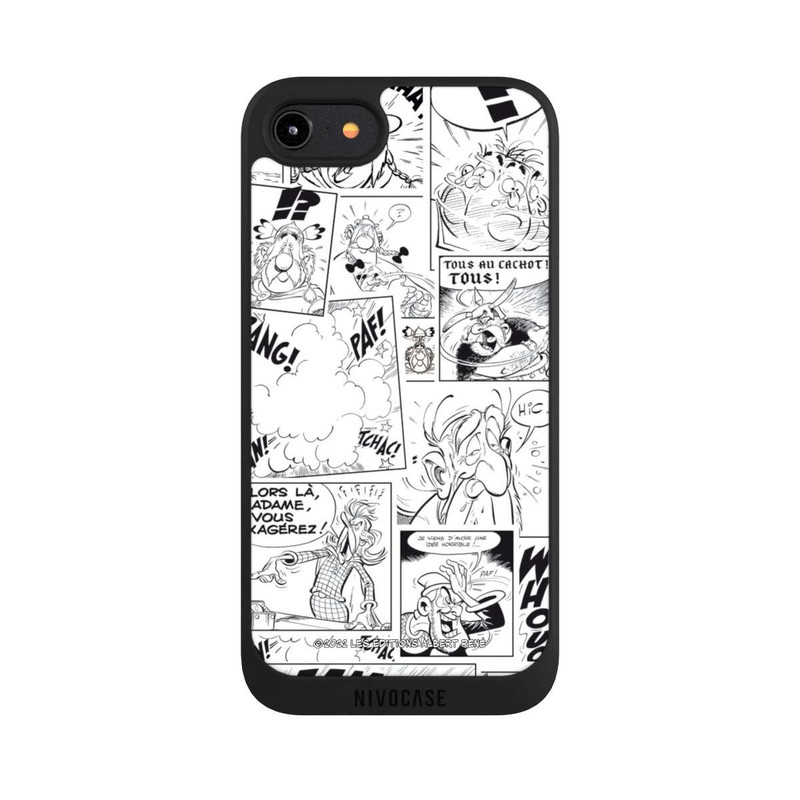 iPhone 7 NIVOpure BD Astérix Blanc & Noir
