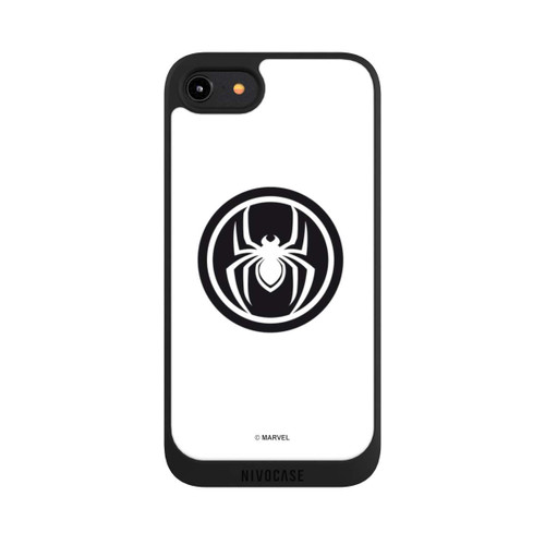 Apple iPhone 7 NIVOpure Spider-Man Spider Logo White