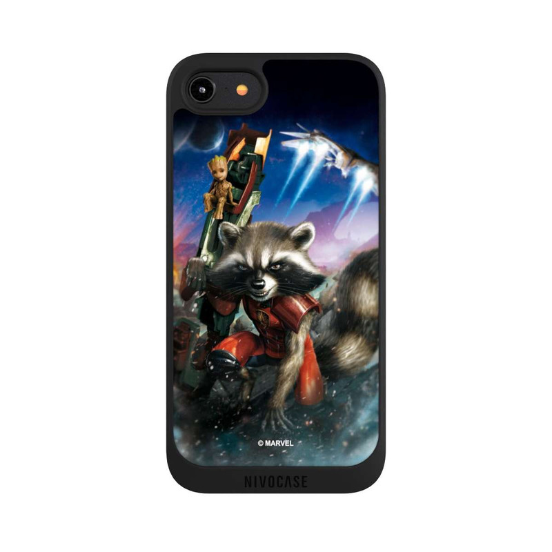 iPhone 7 NIVOpure Rocket & Baby Groot Guardians Of The Galaxy
