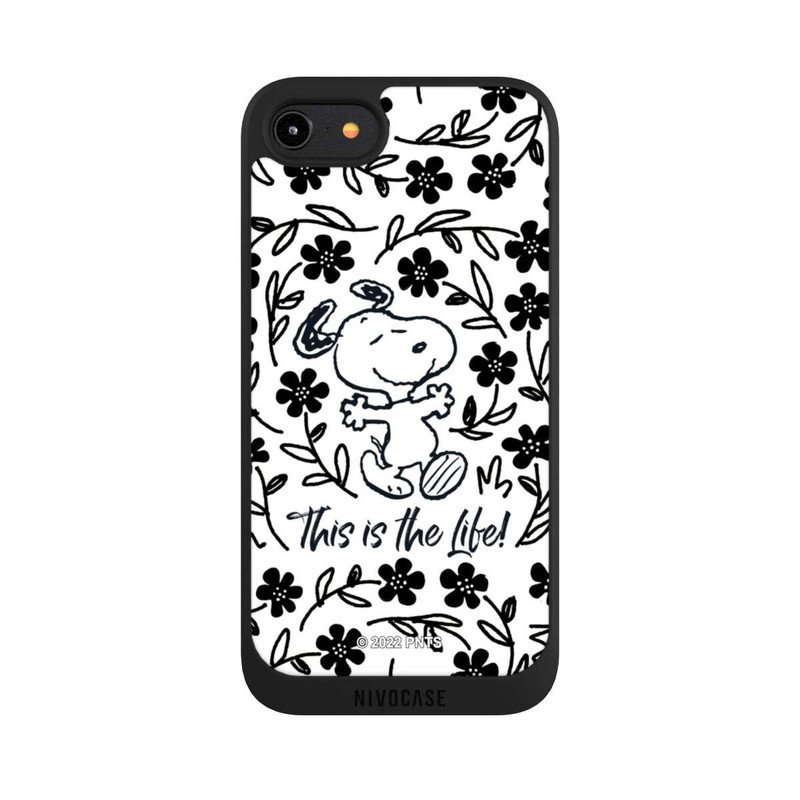 iPhone 7 NIVOpure Snoopy Black and White This Is The Life