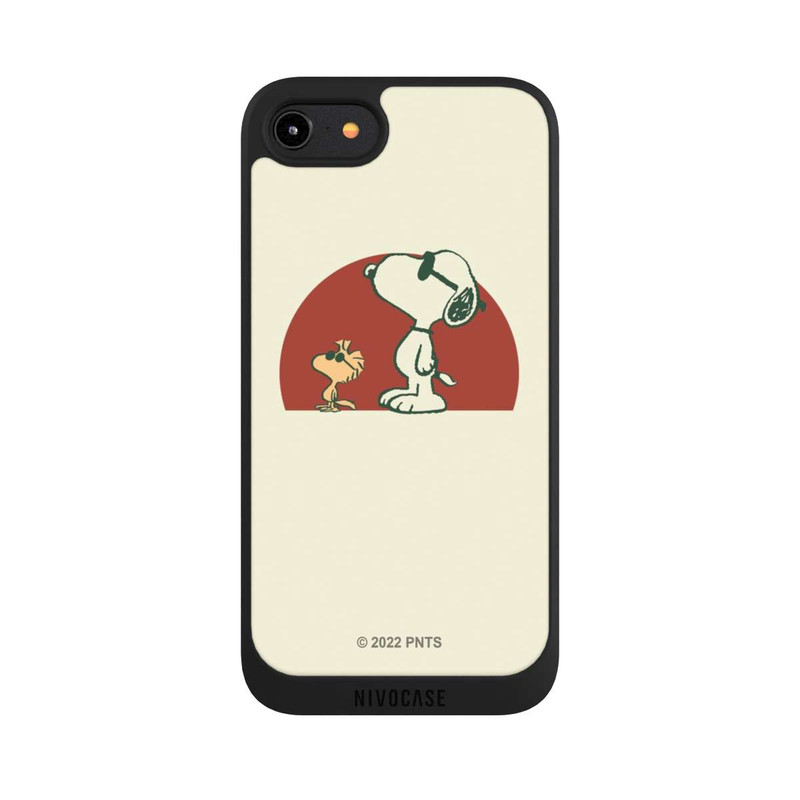 iPhone 7 NIVOpure Snoopy Woodstock weit draußen