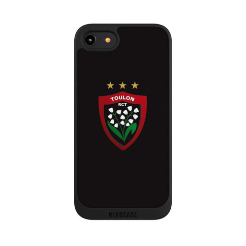 Apple iPhone 7 NIVOpure Logo RC Toulonnais Noir