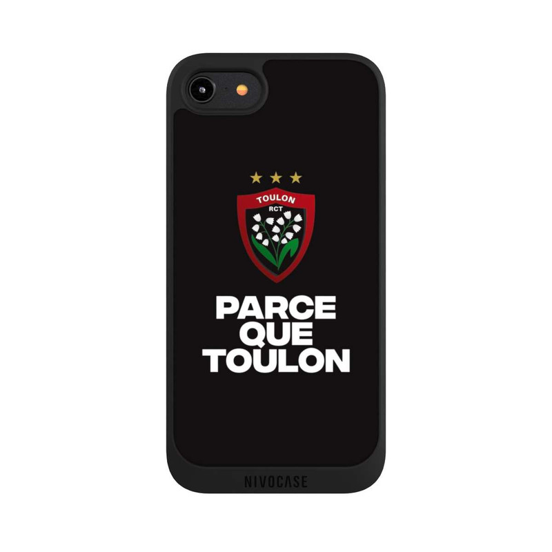 iPhone 7 NIVOpure Parce Que Toulon Noir