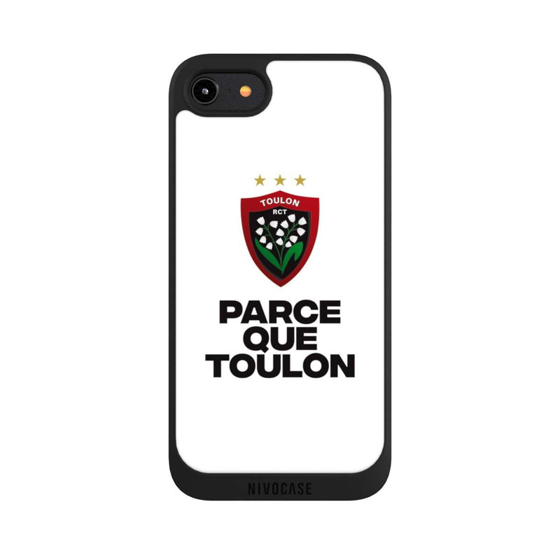 iPhone 7 NIVOpure Parce Que Toulon Blanc