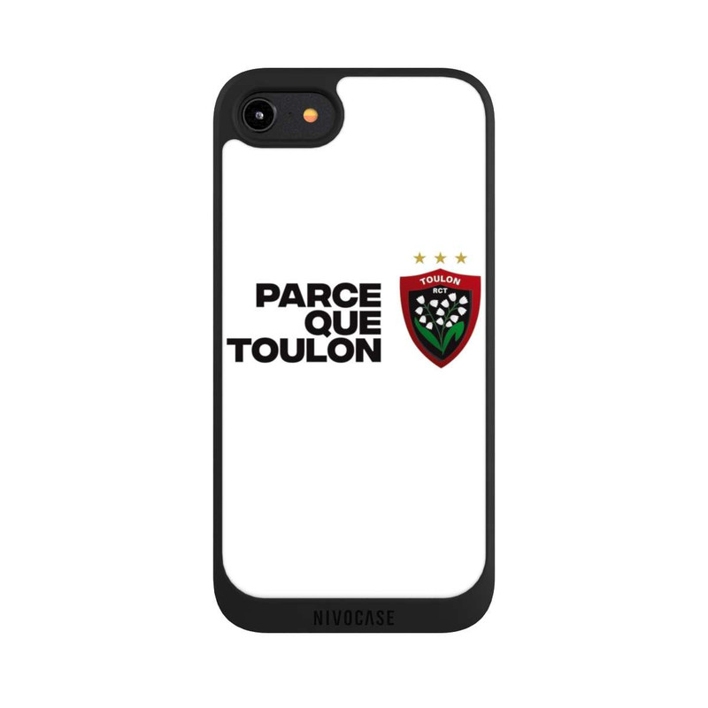 iPhone 7 NIVOpure RC Toulonnais PQT Blanc