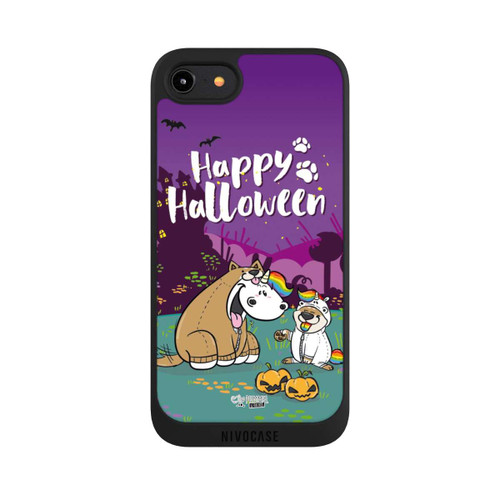 Apple iPhone 7 NIVOpure Pummeleinhorn Bisu Happy Halloween