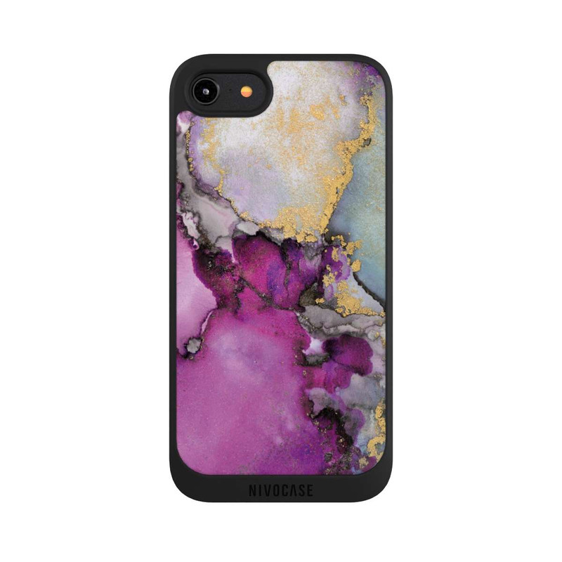 iPhone 7 NIVOpure Alcohol Ink Art Pink