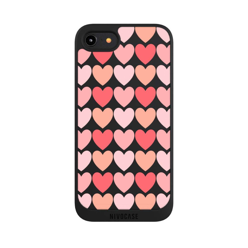 iPhone 7 NIVOpure Rosa Schattenherzen