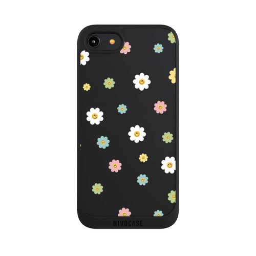Apple iPhone 7 NIVOpure Flower Power klein transparent