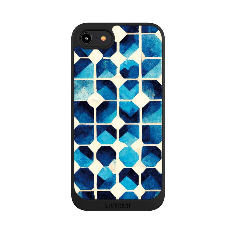 iPhone 7 NIVOpure Blue Pattern