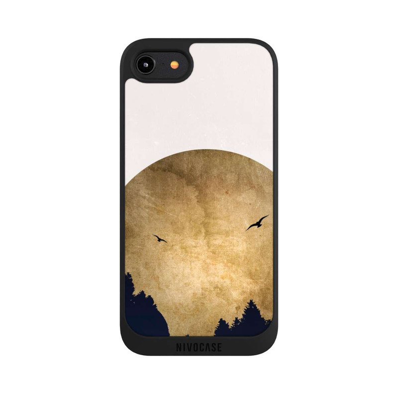 iPhone 7 NIVOpure Zwei Vögel vor Mond