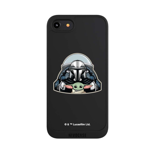 Apple iPhone 7 NIVOpure Mando and Grogu Transparent