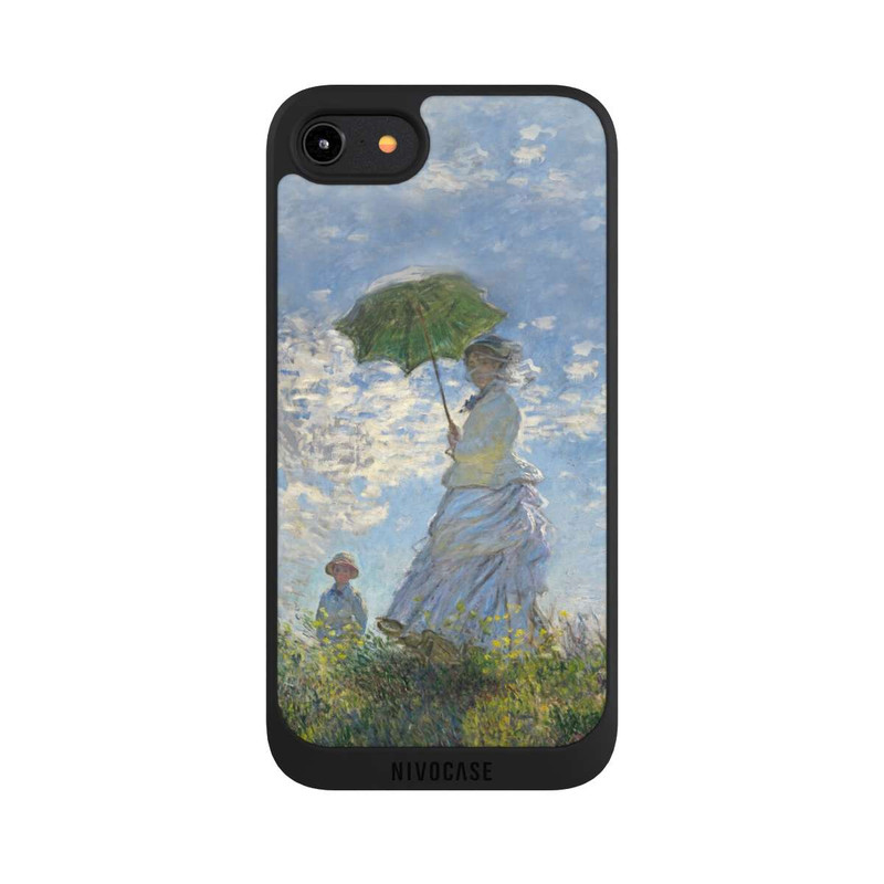 iPhone 7 NIVOpure Frau mit Sonnenschirm - Monet