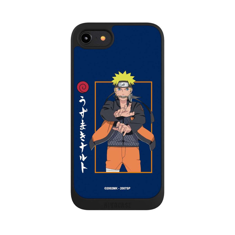 iPhone 7 NIVOpure Naruto Kampfposition Blau