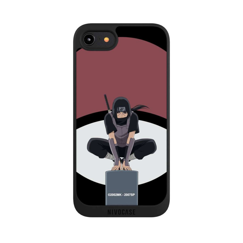 iPhone 7 NIVOpure Itachi Uchiha Symbol schwarz