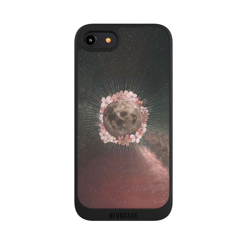 iPhone 7 NIVOpure Blumen und Mondlicht
