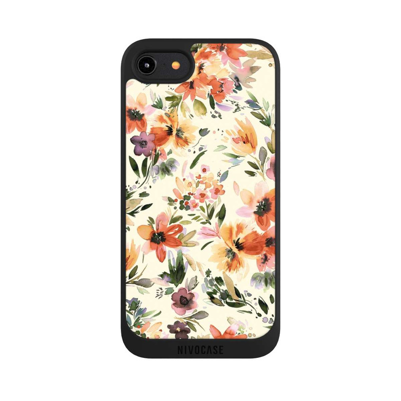 iPhone 7 NIVOpure Summer Artistic Flowers Ivory
