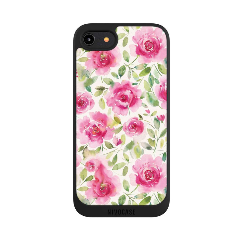 iPhone 7 NIVOpure Aquarell Frische Rosen