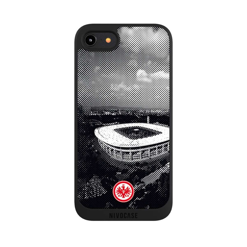 iPhone 7 NIVOpure SGE Stadion Schwarz Weiß
