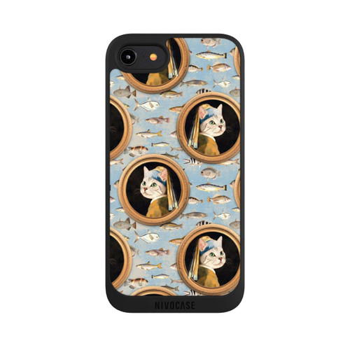 Apple iPhone 7 NIVOpure Katzen Muster