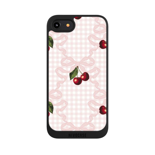 Apple iPhone 7 NIVOpure Motif cerise rose